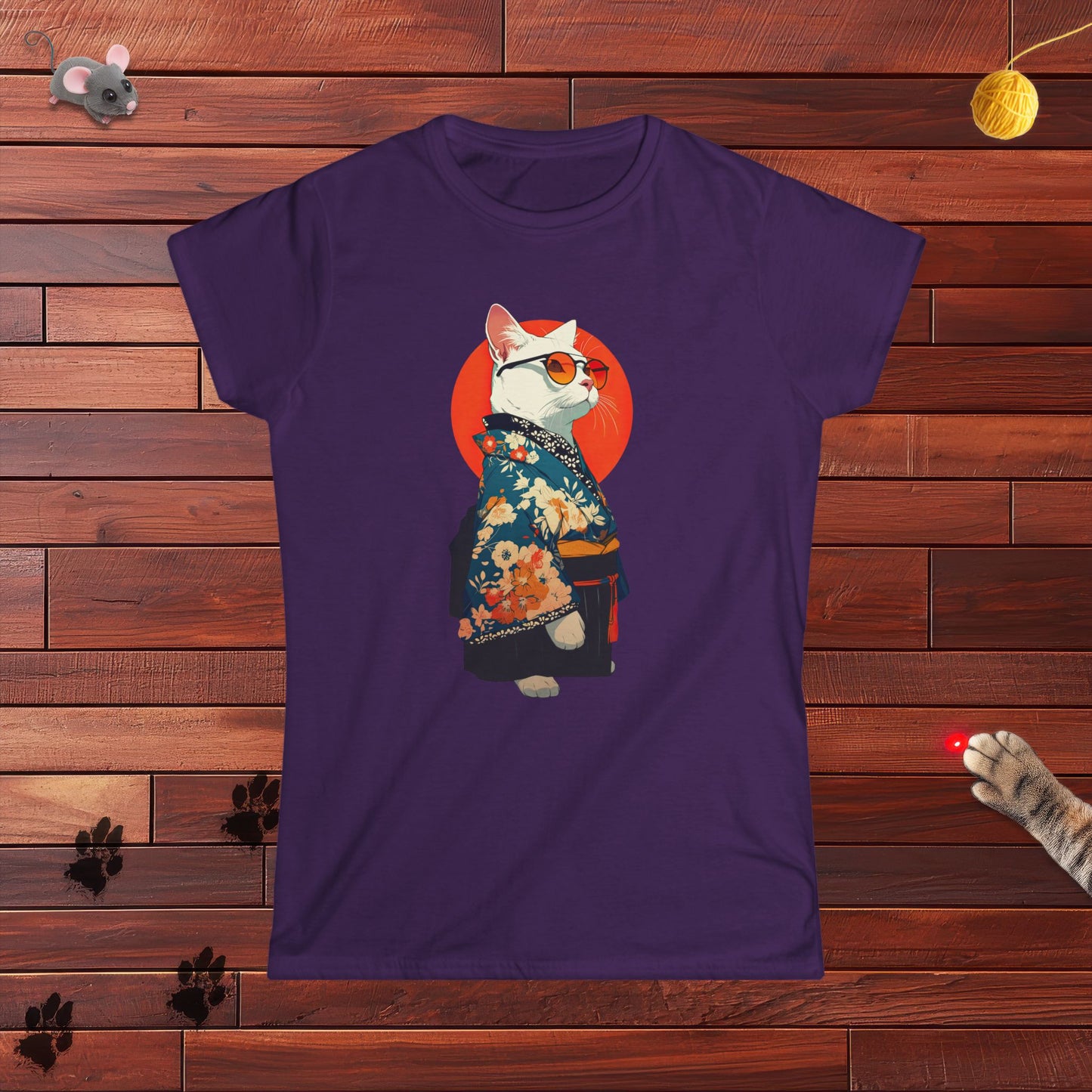 Kimono Kitty Ladies Tee