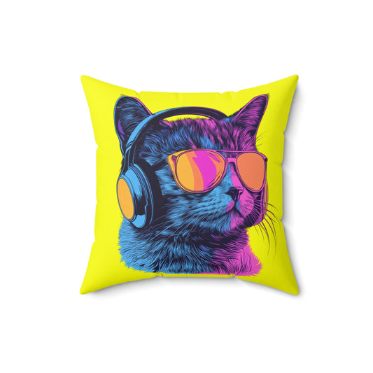 Jamming Out Throw Pillow