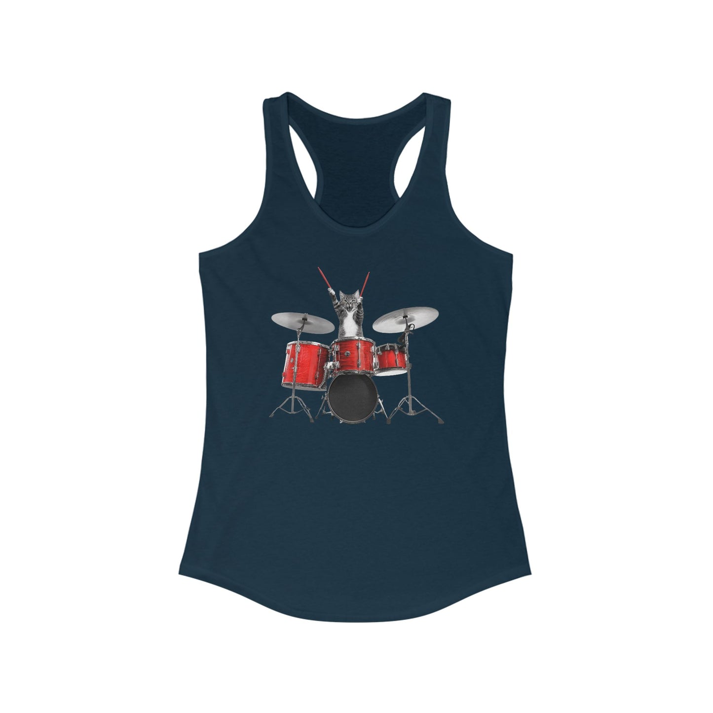 The Cutest Drummer Ladies Tank