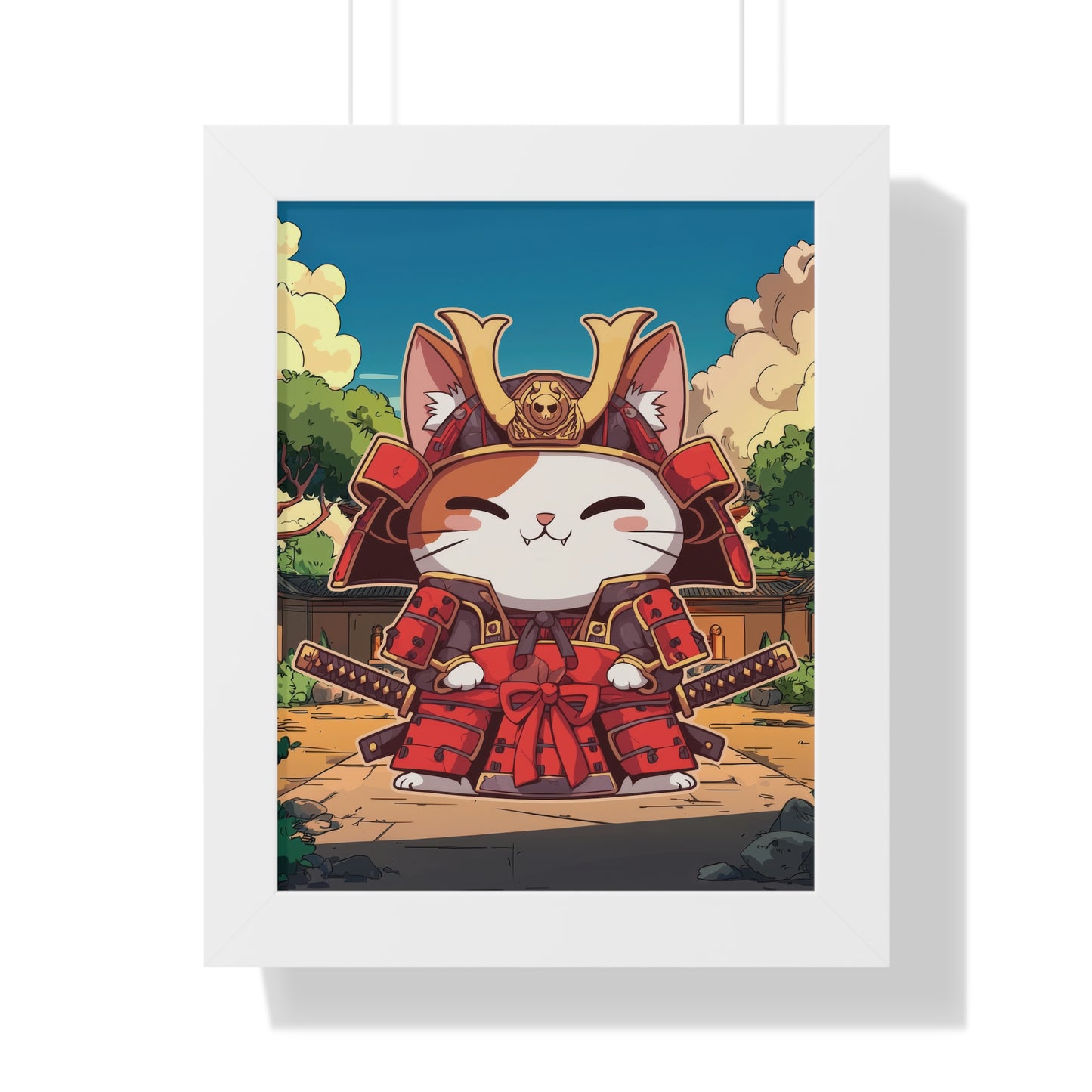 Little Samurai Framed Wall Art