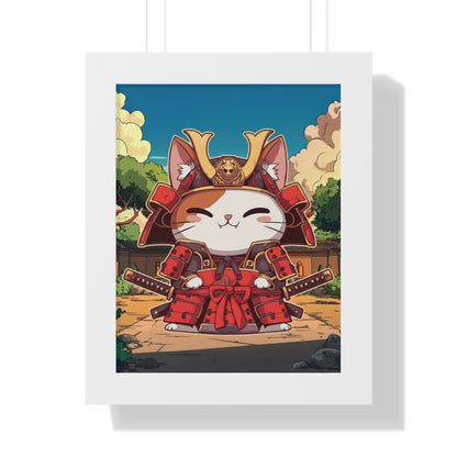 Little Samurai Framed Wall Art