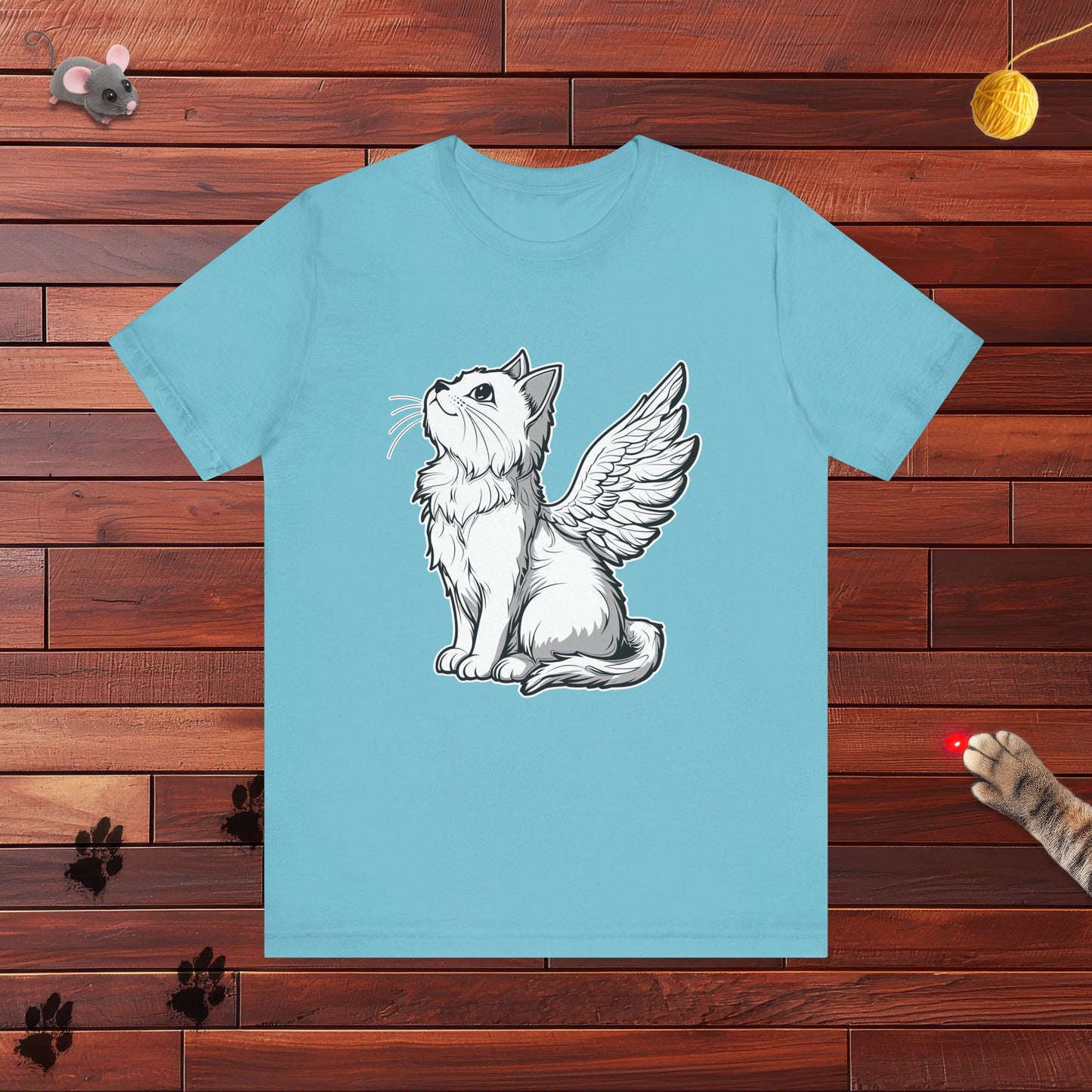 Angel Kitty Mens Tee