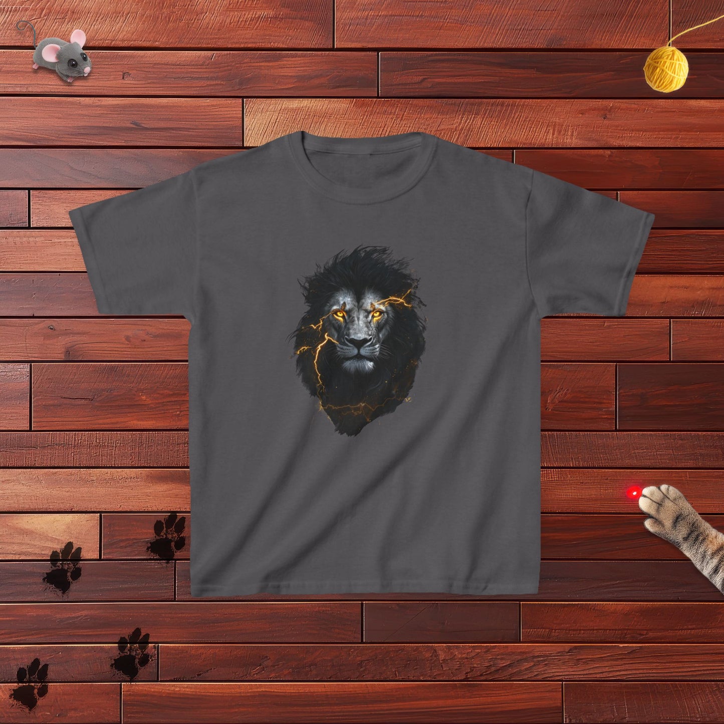 Big Cat Energy Kids Tee