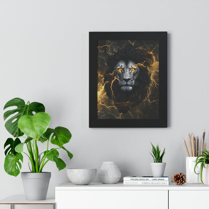 Big Cat Energy Framed Wall Art