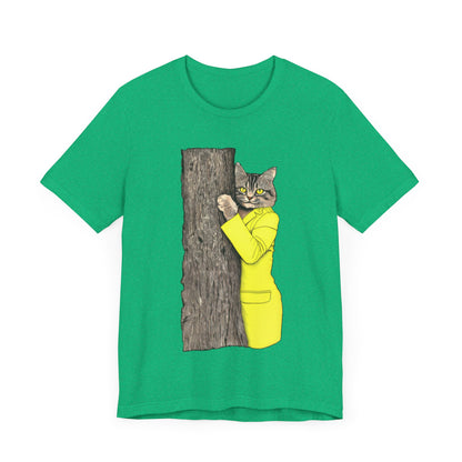 Yellow Jacket Cat Mens Tee