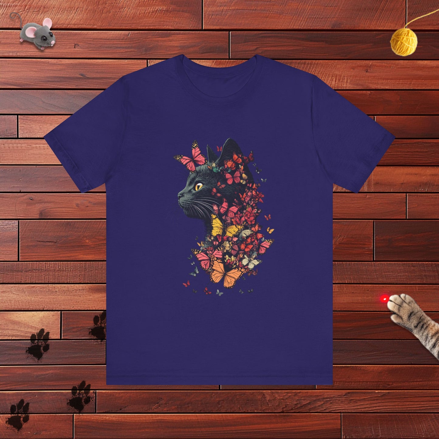 Butterfly Kitty Mens Tee