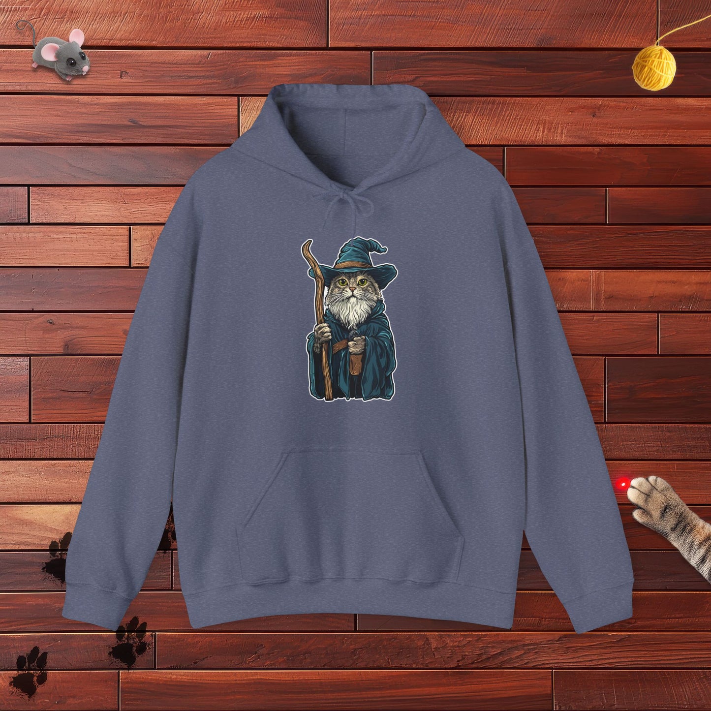 Catdolf The Grey Hoodie