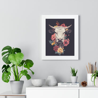 Moo Framed Wall Art