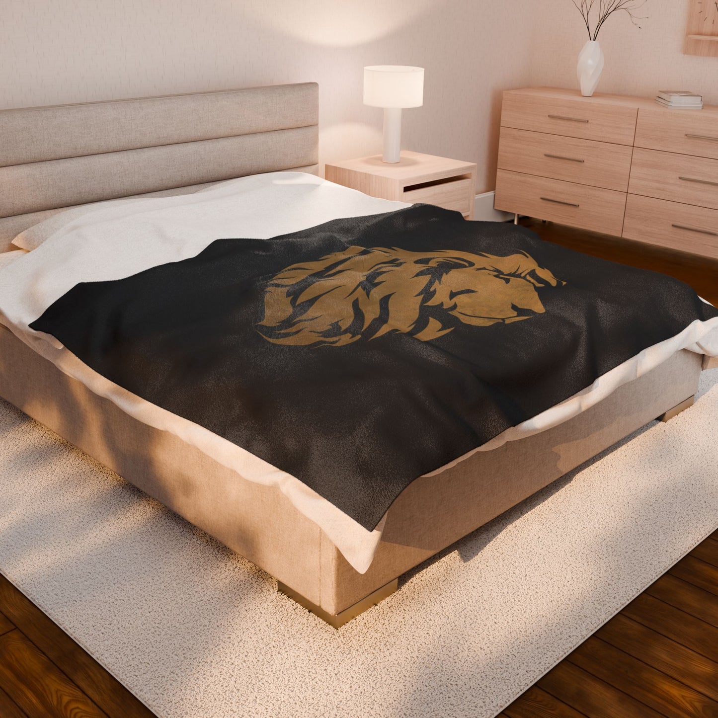 The King Velveteen Plush Blanket