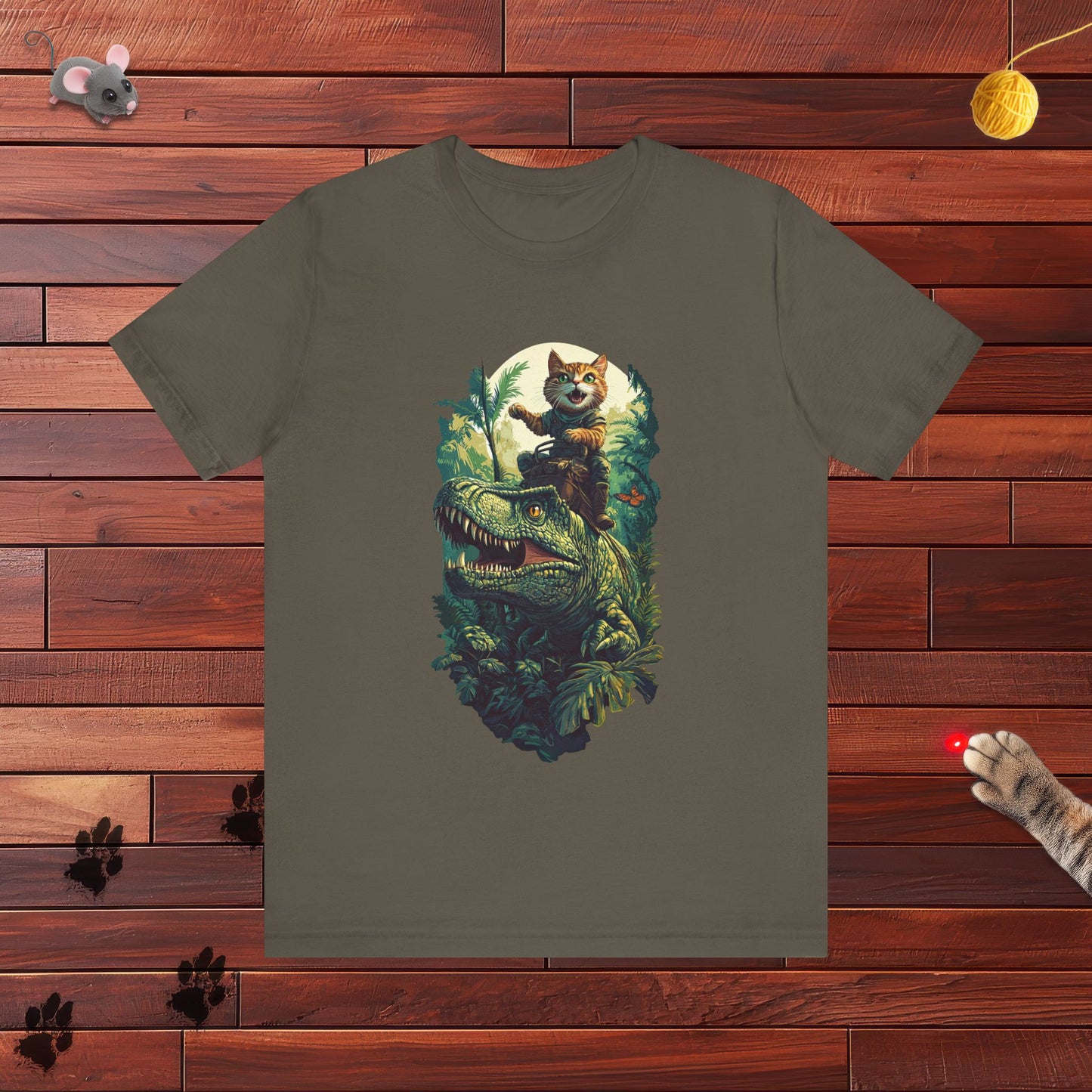 Dino Rider Mens Tee