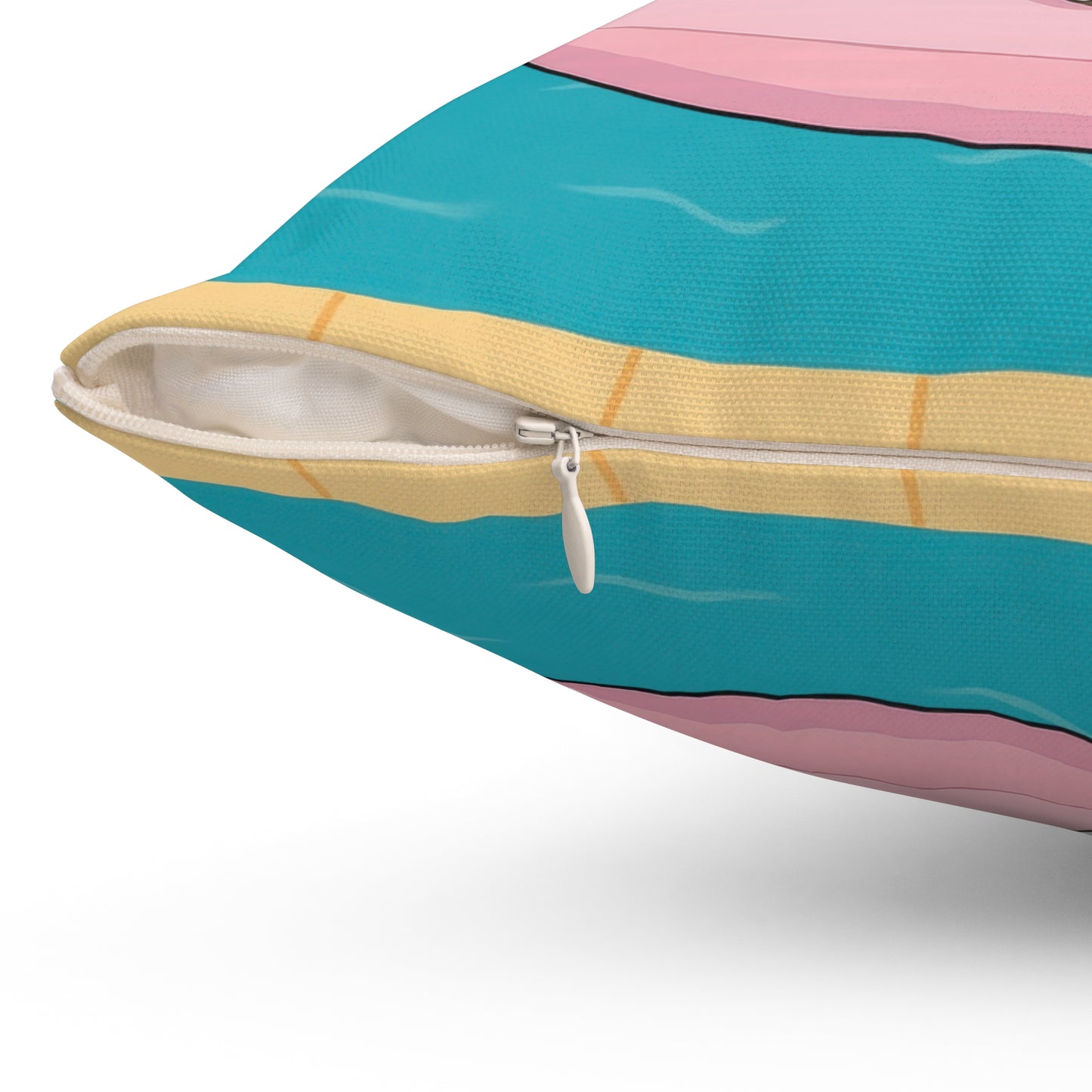 Meowmosa Vibes Throw Pillow