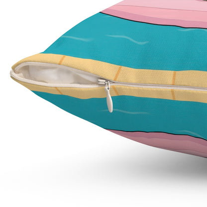 Meowmosa Vibes Throw Pillow