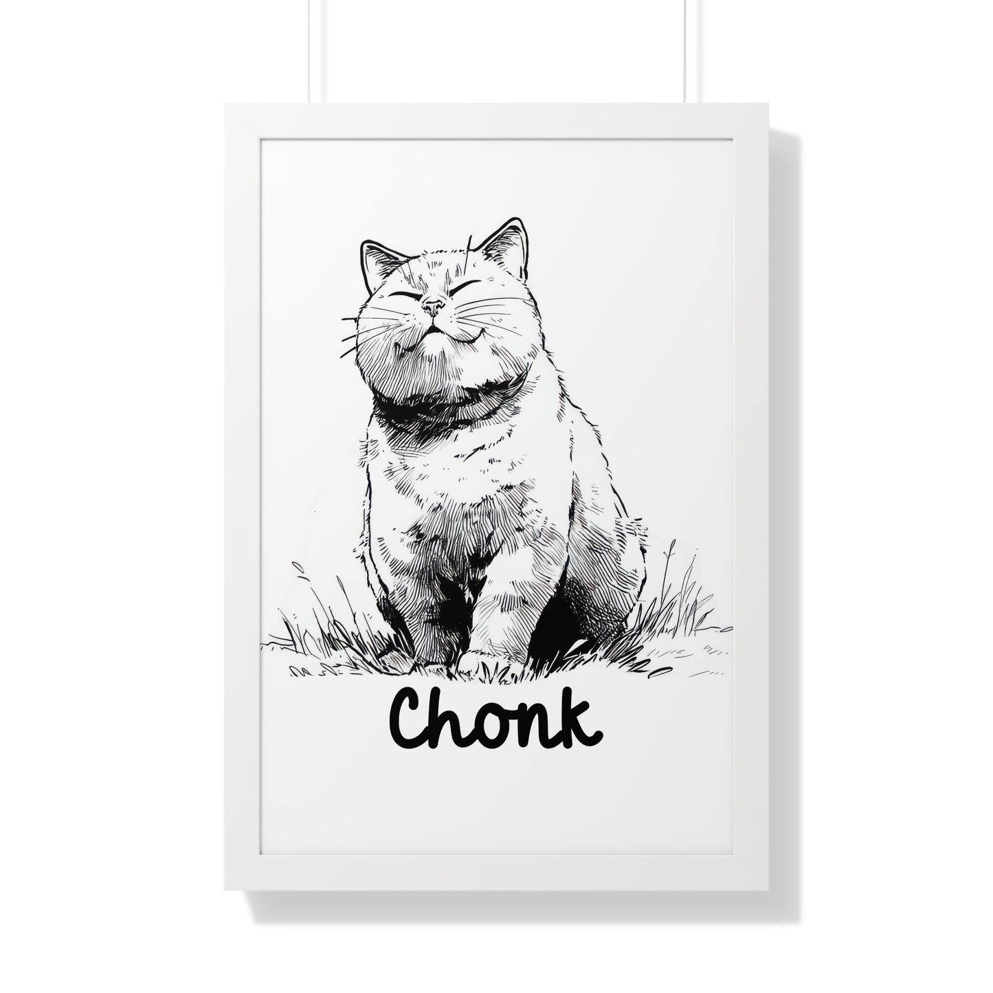 Chonk Framed Wall Art