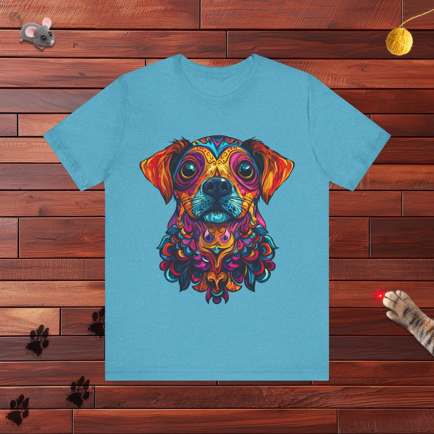 Dia De Muerte Perrito Mens Tee