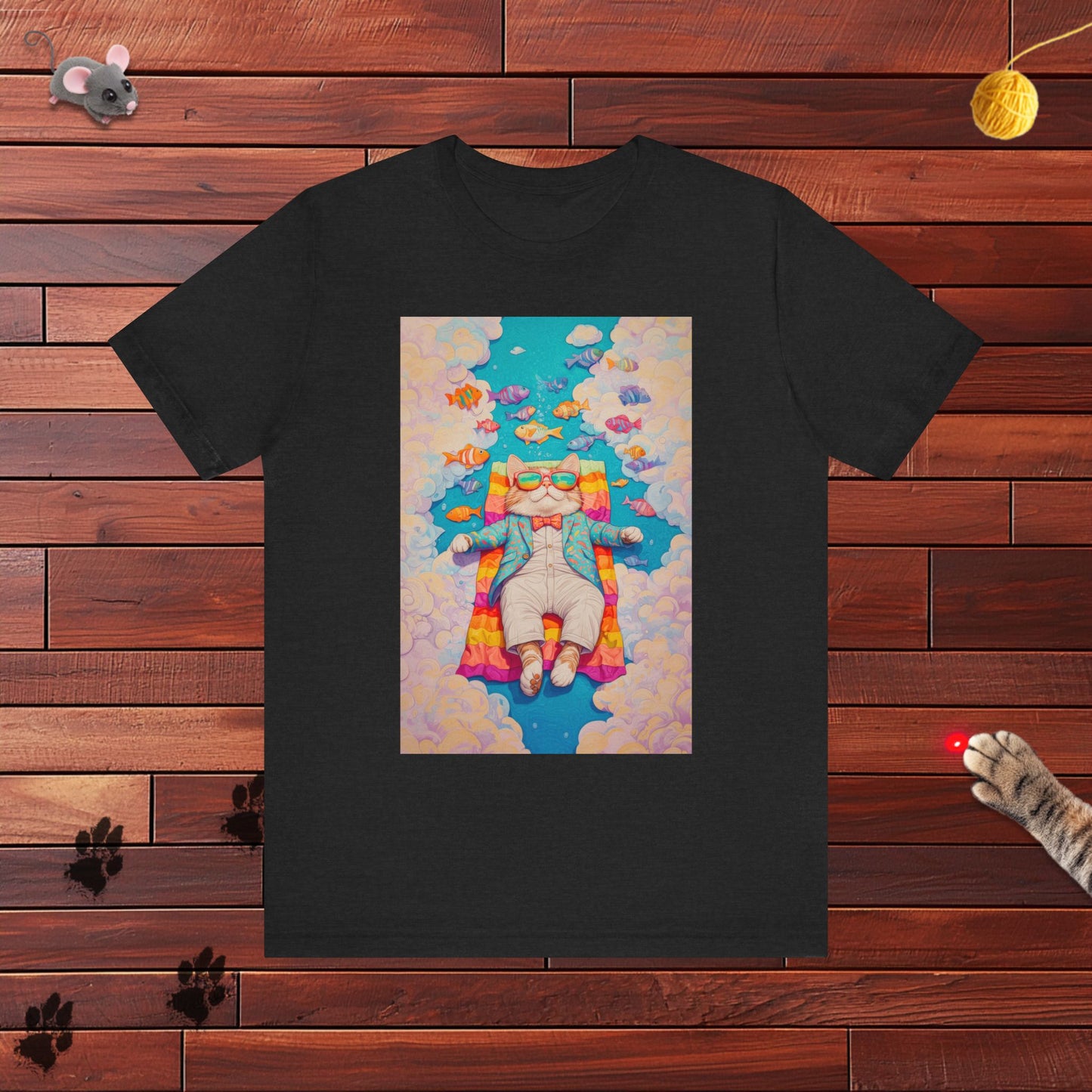 Chillaxing on Catnip Mens Tee