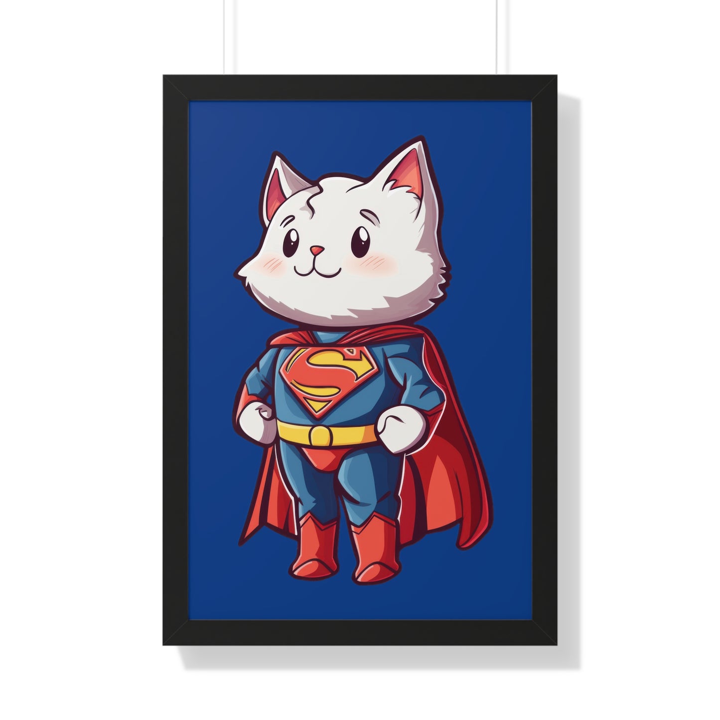 Supercat Framed Wall Art