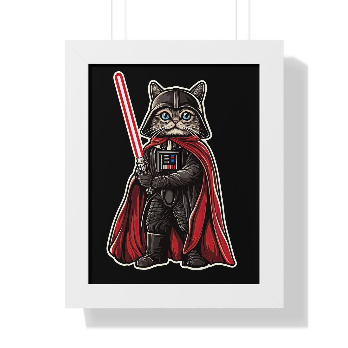 Darth Pawder Framed Wall Art