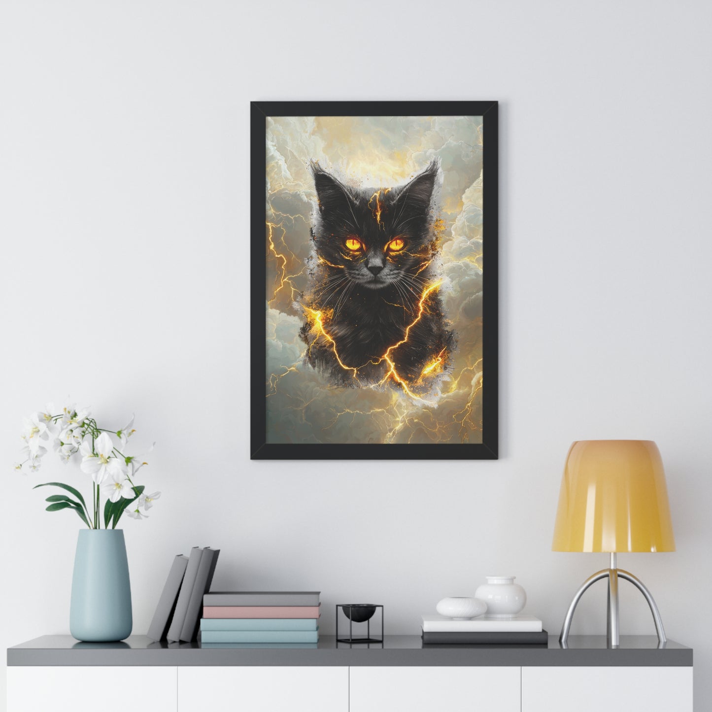 I Am The Storm Framed Wall Art