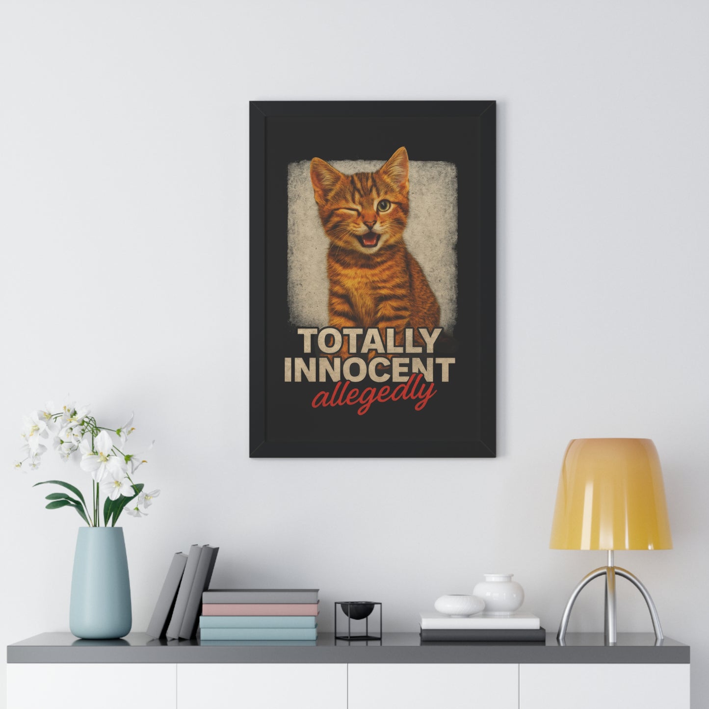 Totally Innocent Framed Wall Art
