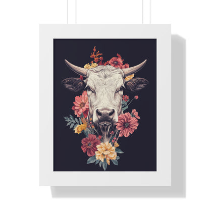 Moo Framed Wall Art