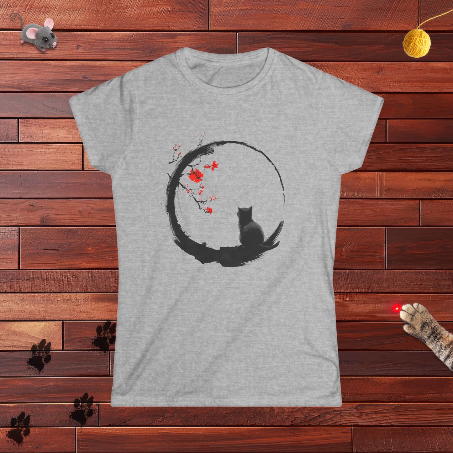 Zen Kitty Ladies Tee