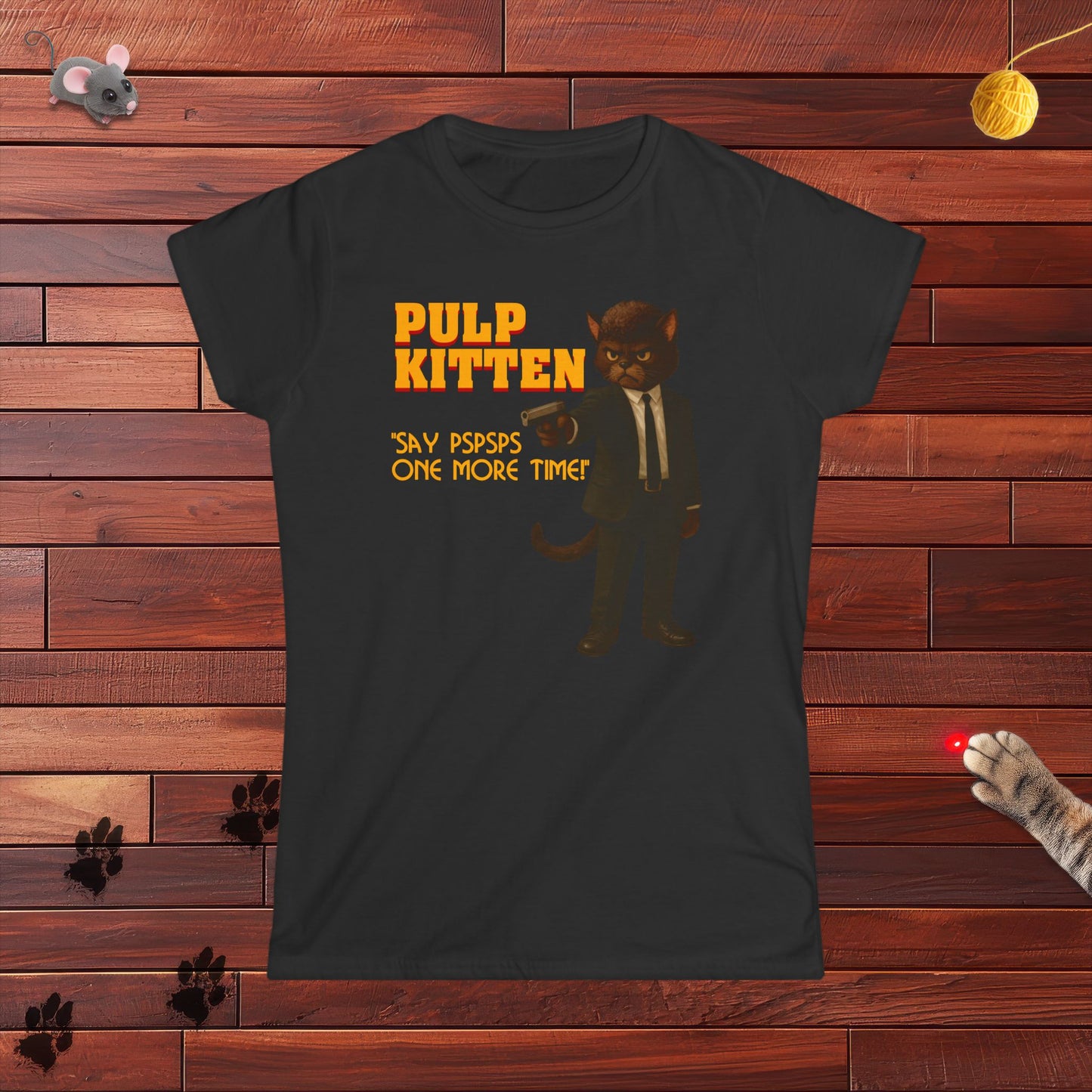 Pulp Kitten Ladies Tee