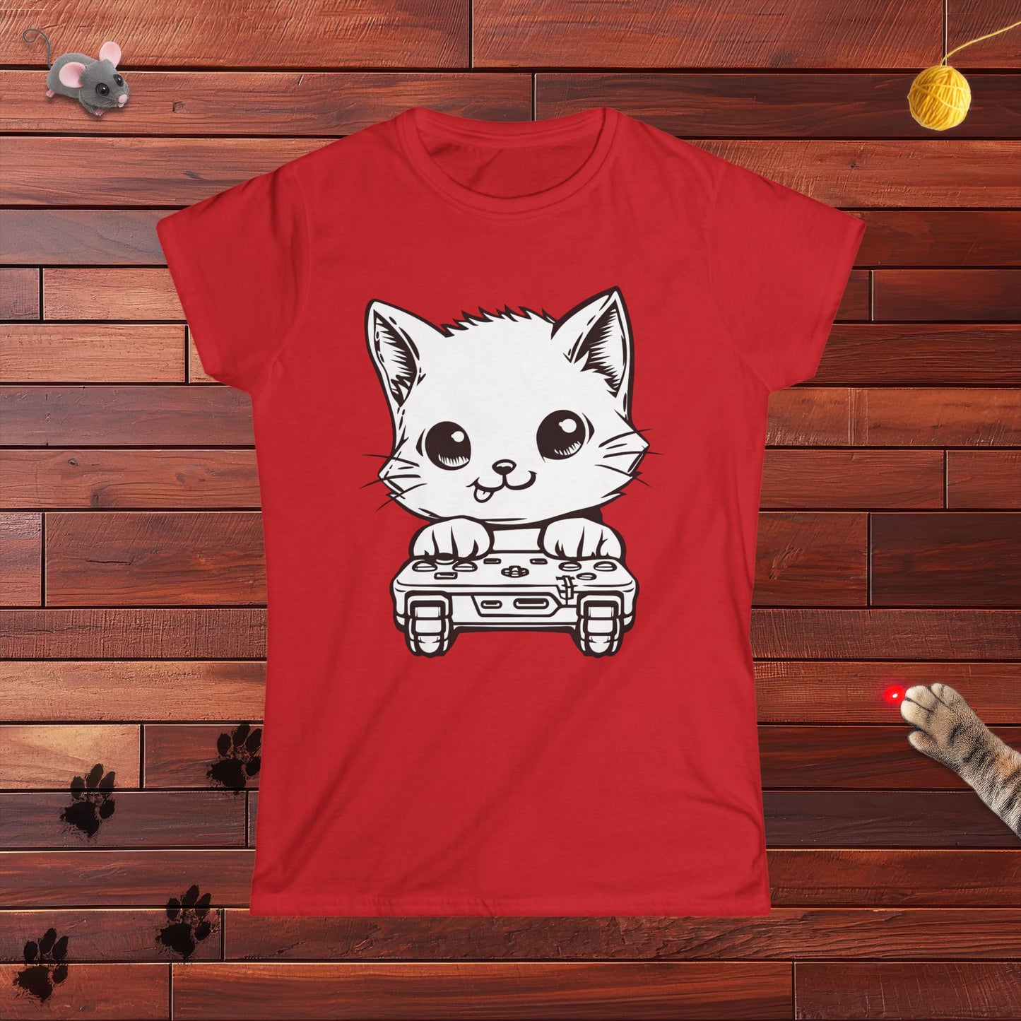 Gamer Kitty Ladies Tee
