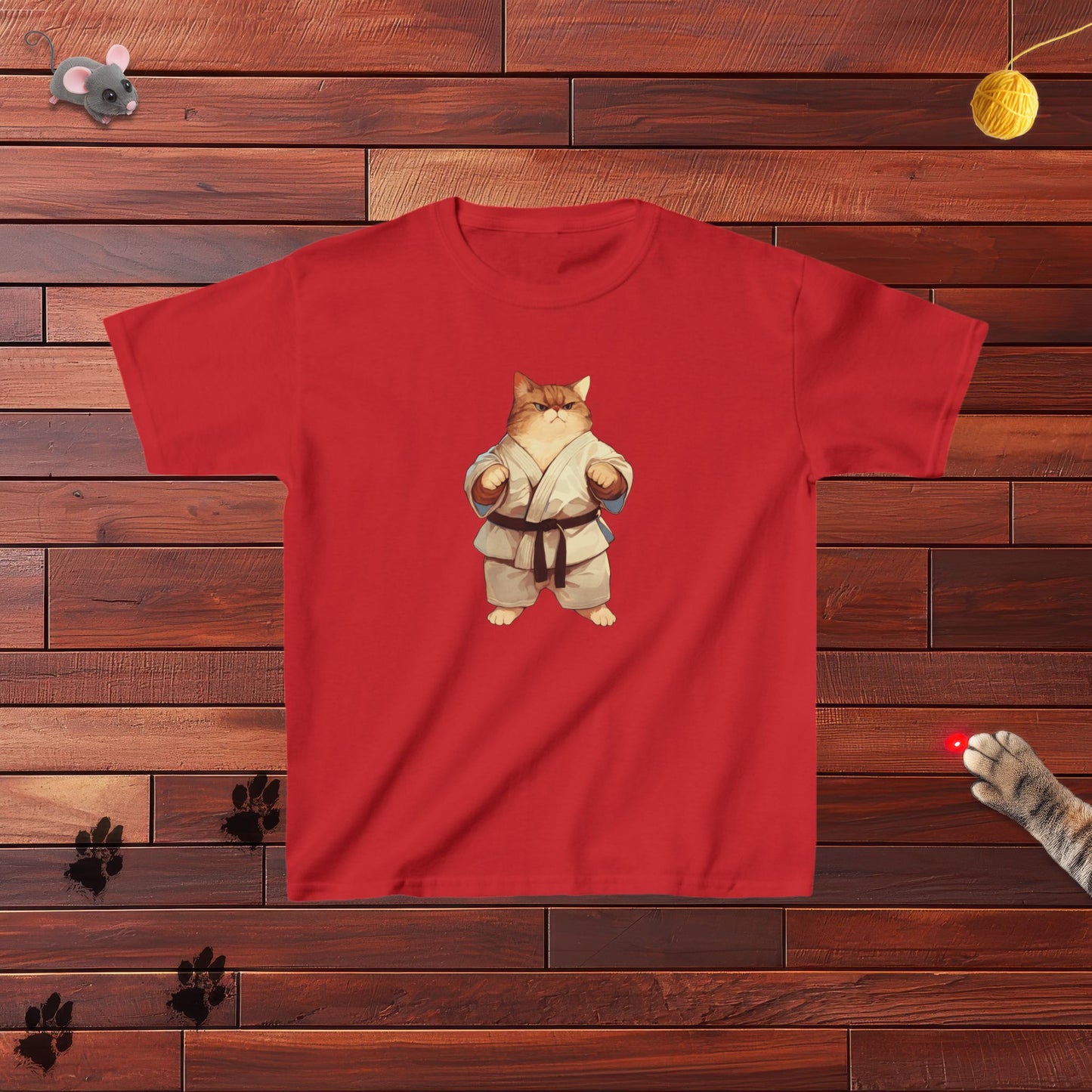 The Karate Kitty Kids Tee