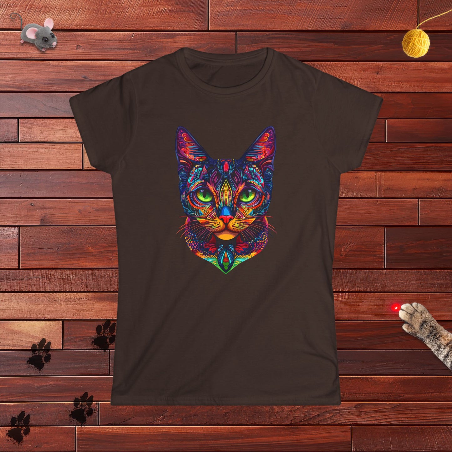 Mandala Cat Ladies Tee