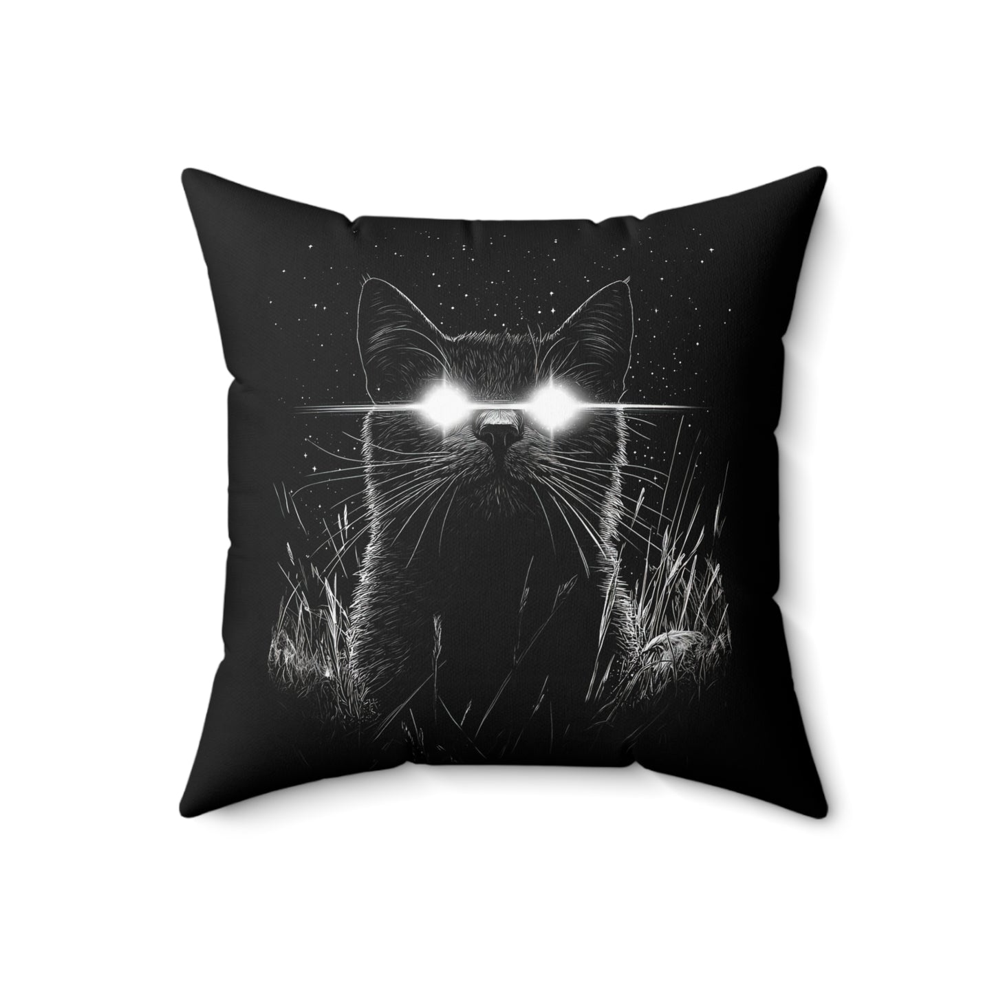 I Haz Powers Throw Pillow