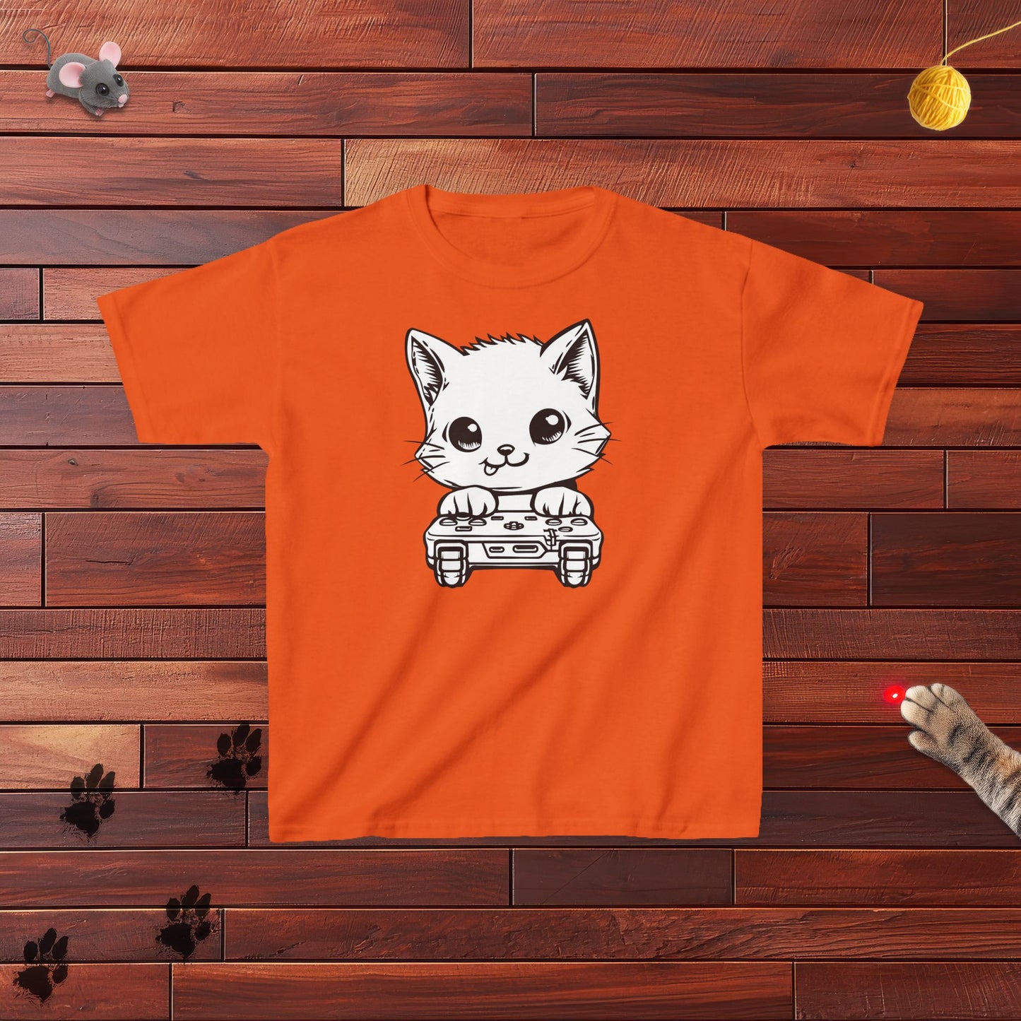 Gamer Kitty Kids Tee