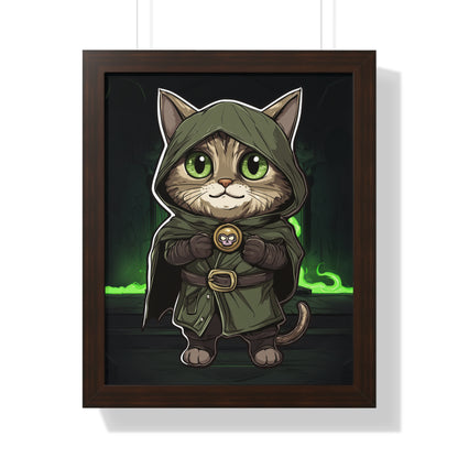 Dr. Doomcat Framed Wall Art