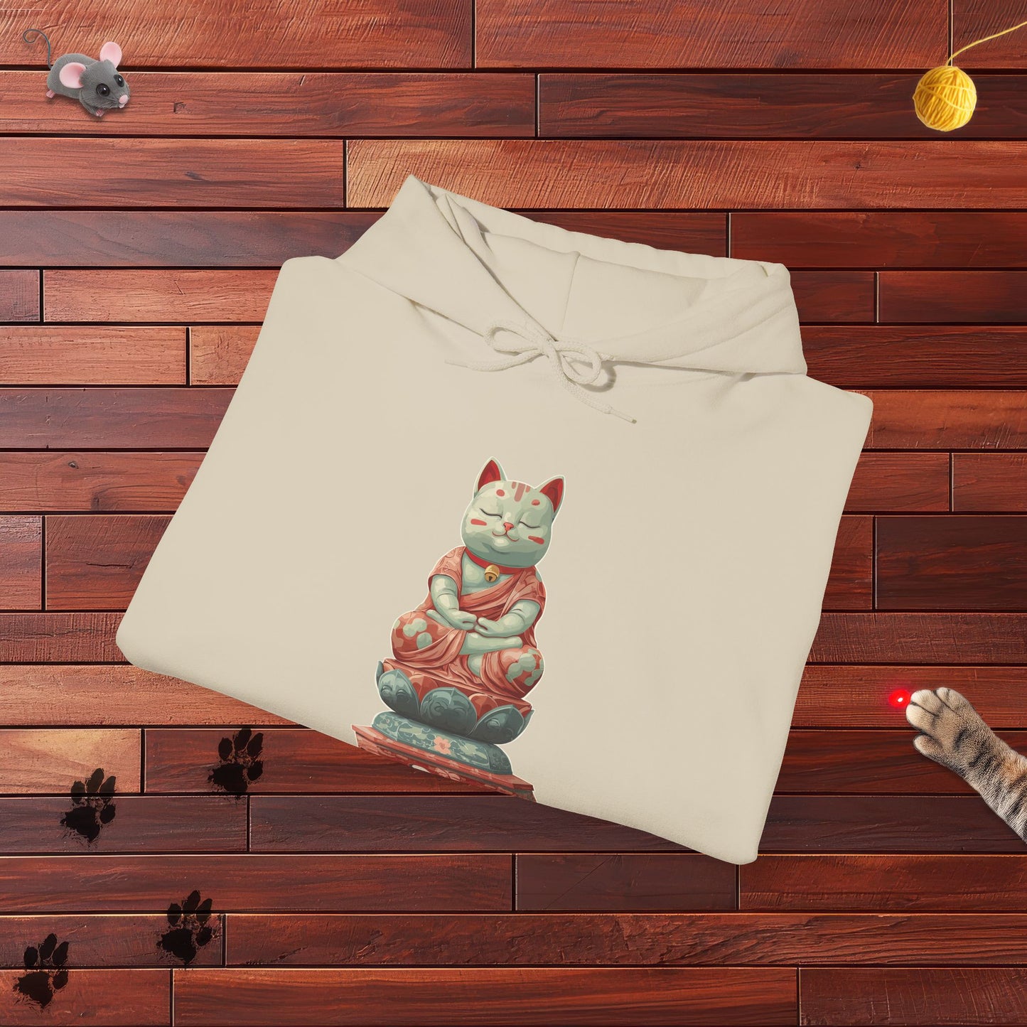 Buddha Kitty Hoodie