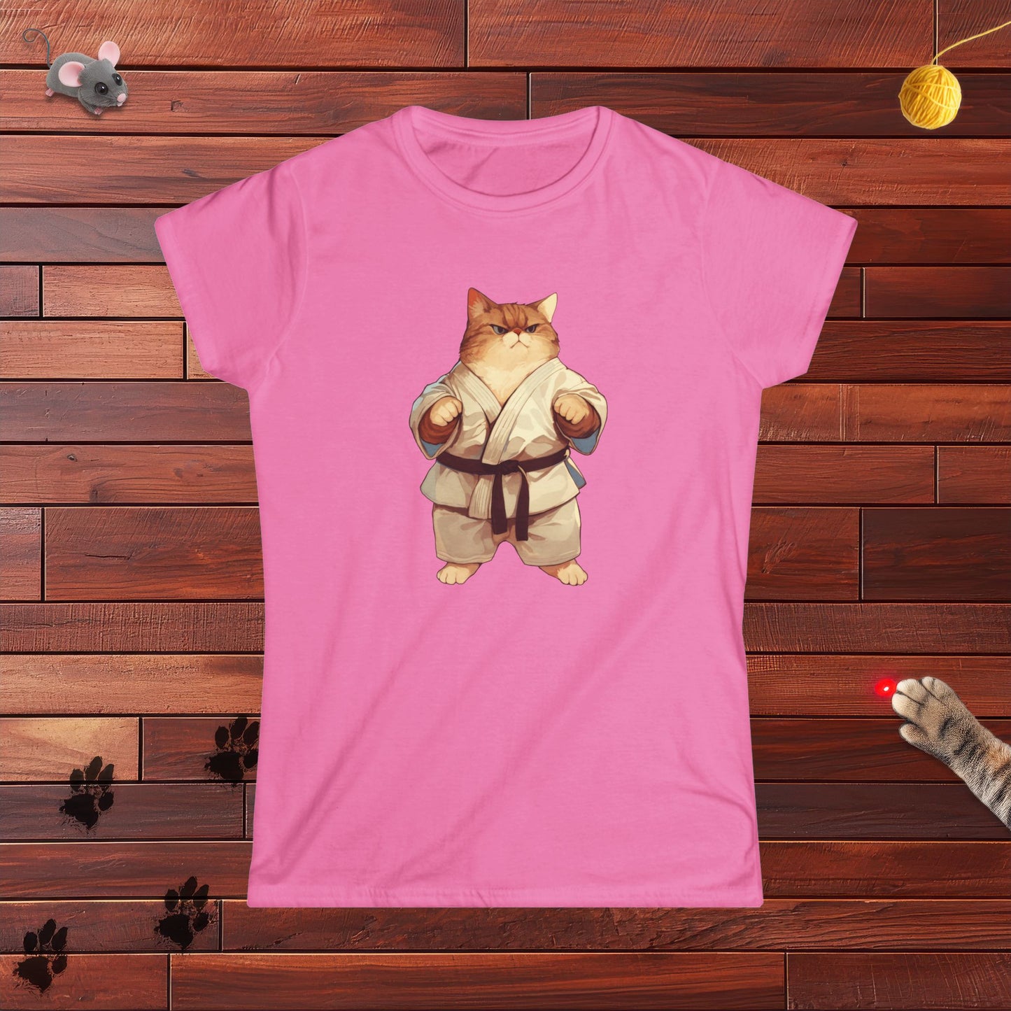 The Karate Kitty Ladies Tee