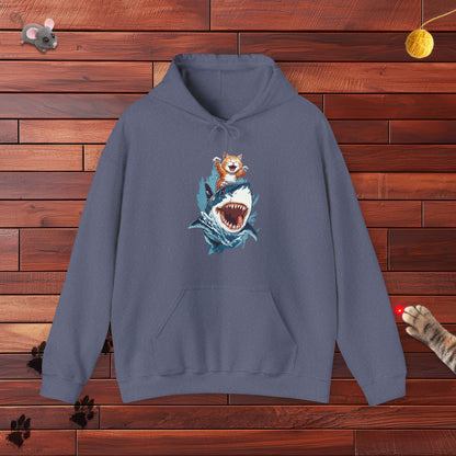 Shark Surfing Hoodie