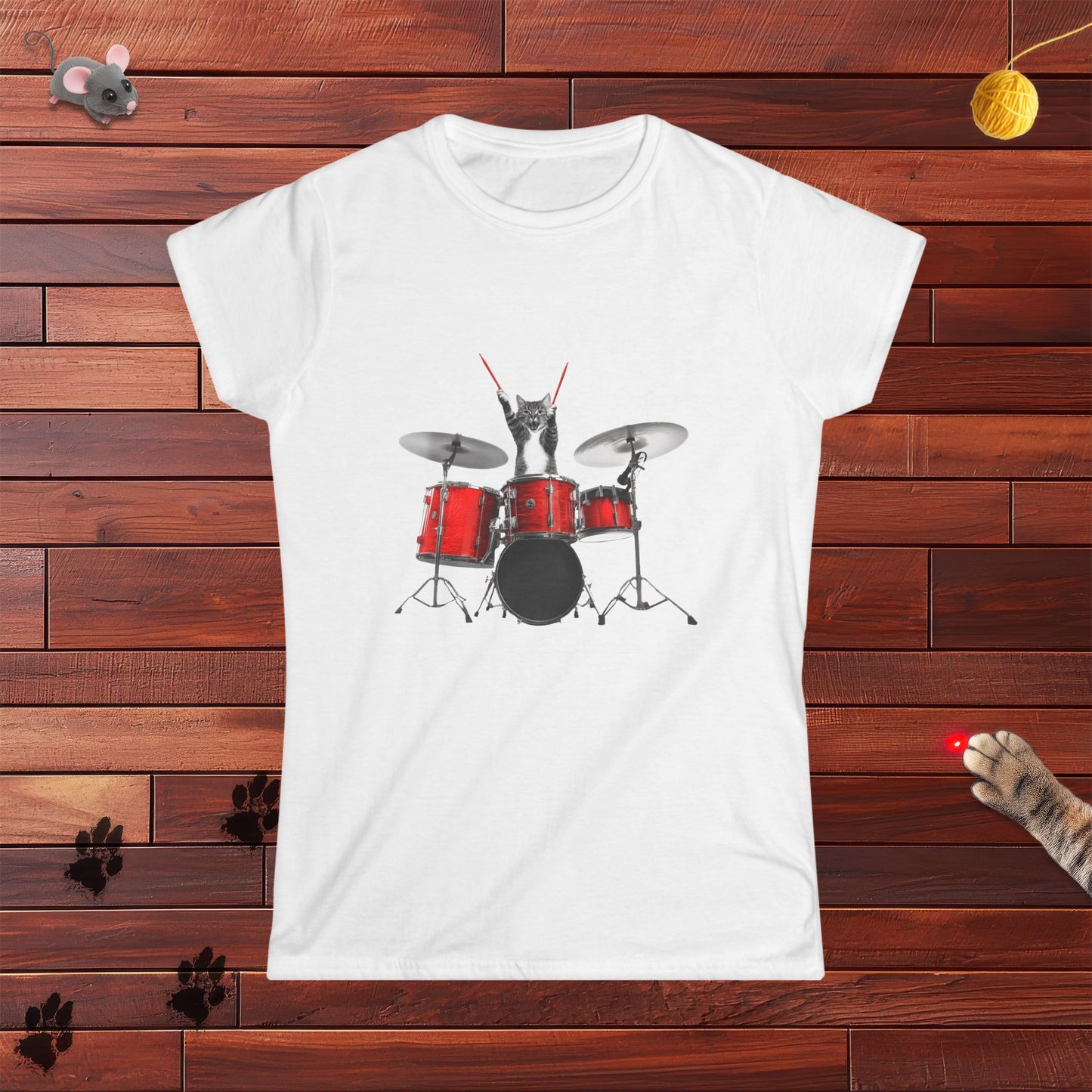 The Cutest Drummer Ladies Tank