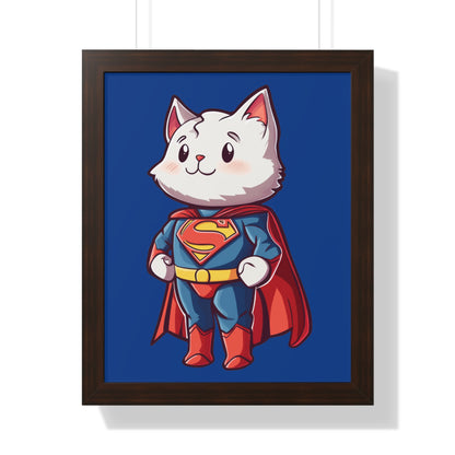 Supercat Framed Wall Art