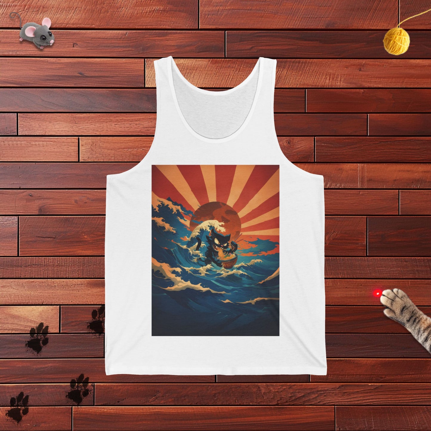 Ramen Kitty Mens Tank