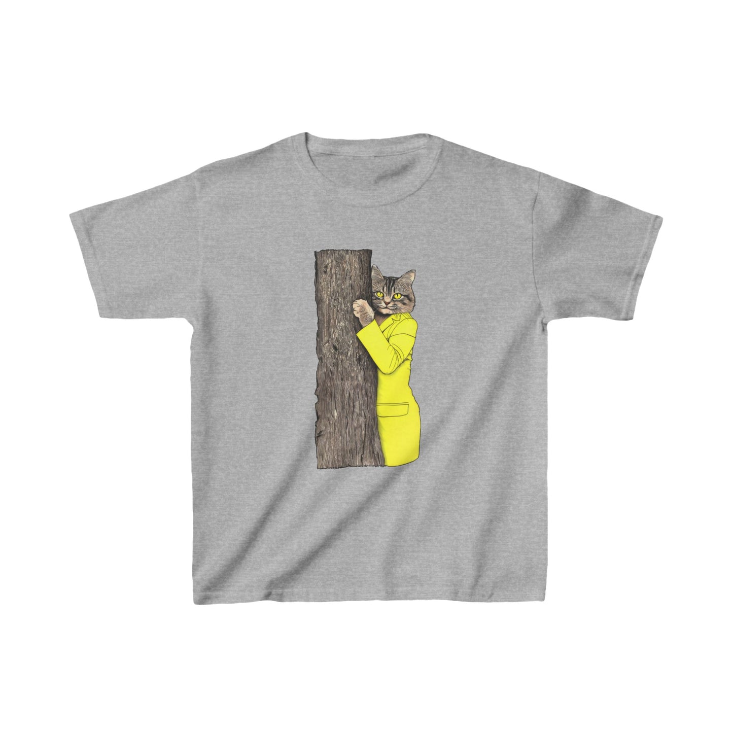 Yellow Jacket Cat Kid's Tee