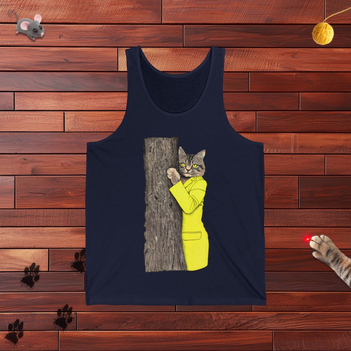 Yellow Jacket Cat Tank