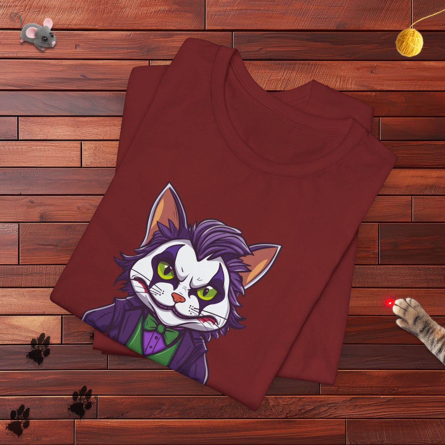 Joker Cat Mens Tee