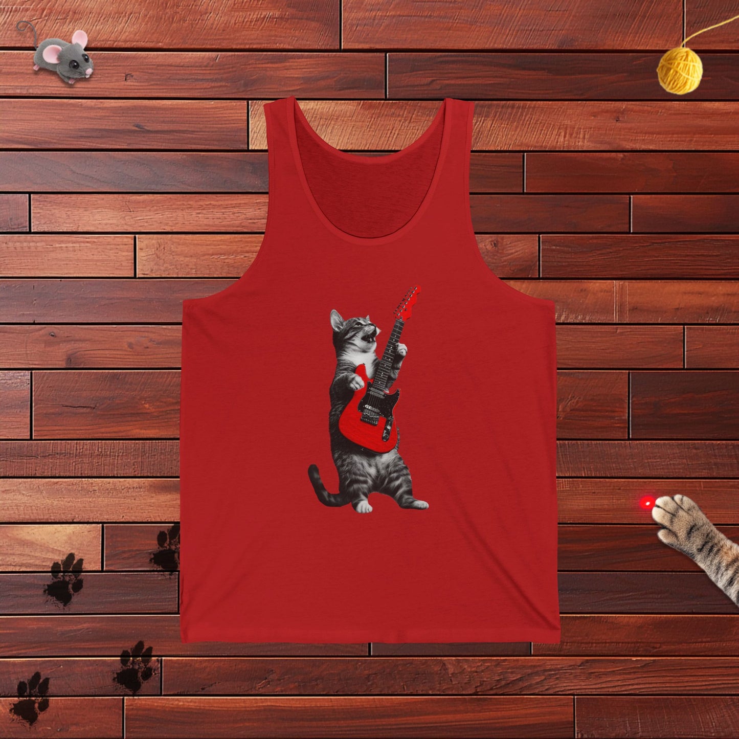 Guitar Gato Mens Tank