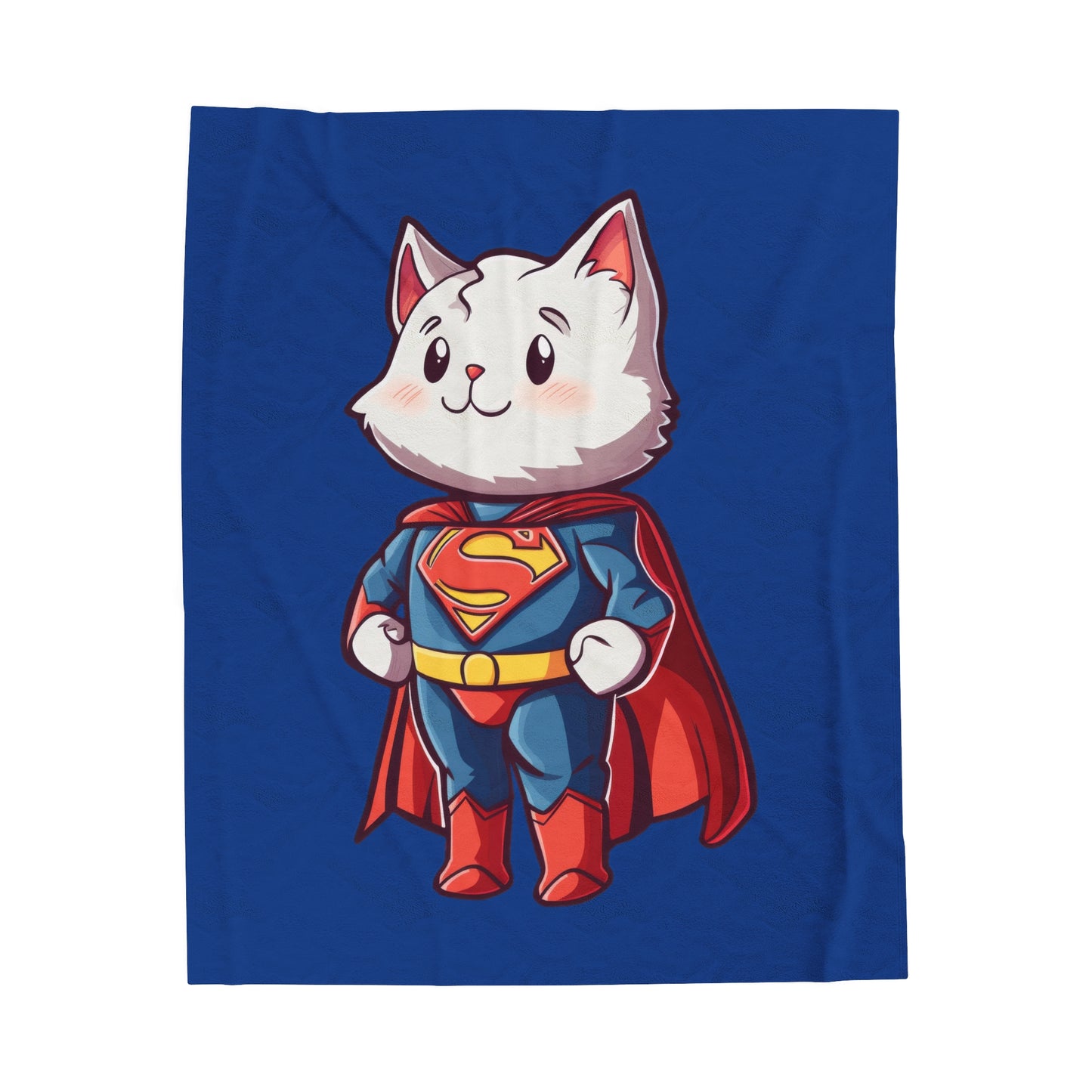 Supercat Velveteen Plush Blanket