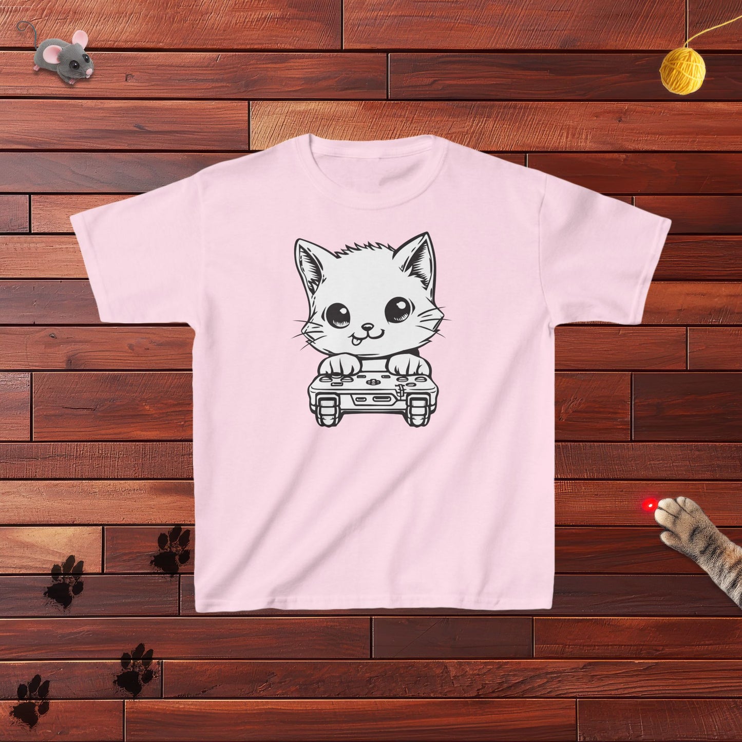 Gamer Kitty Kids Tee