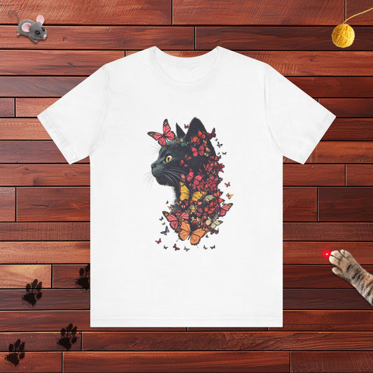 Butterfly Kitty Mens Tee