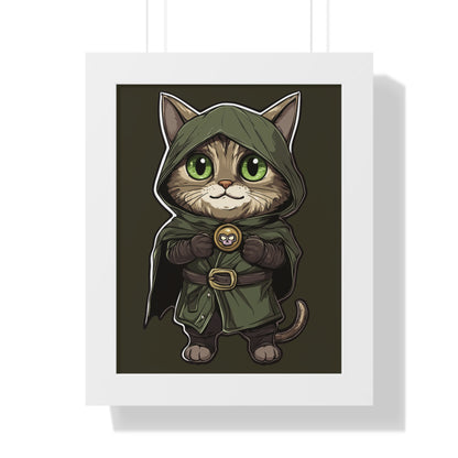 Dr. Doomcat Framed Wall Art