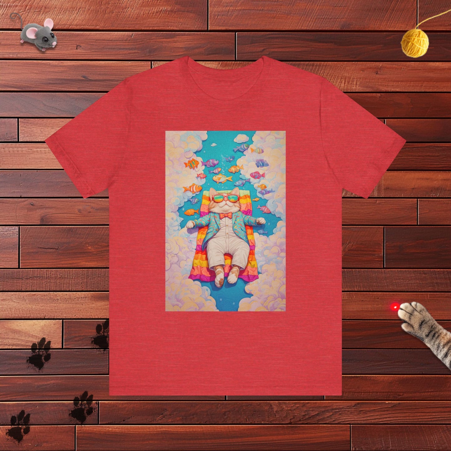 Chillaxing on Catnip Mens Tee