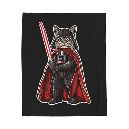 Darth Pawder Velveteen Plush Blanket