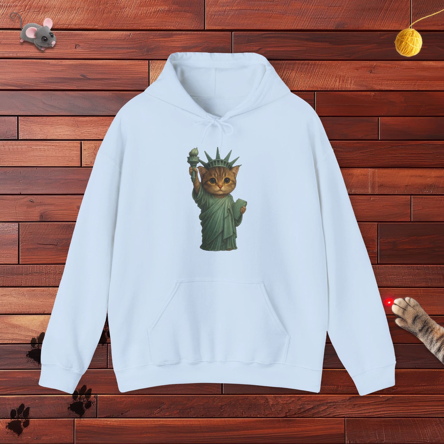 Statue of Meowberty Hoodie