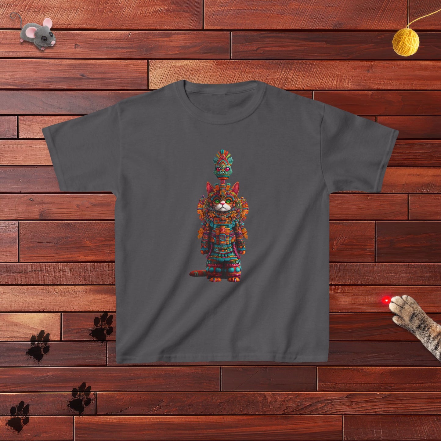 Azteca Gatito Kids Tee